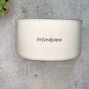 Yves Saint Laurent YSL White Sunglasses Case